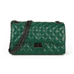 2025 New European and American Fashion Trendy Diamond Plaid Chain Bag Chanel Style Women's Bag Shoulder Crossbody Bag Women's Bag Small Bag