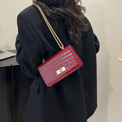 Fashion Retro Small Square Crossbody Bag