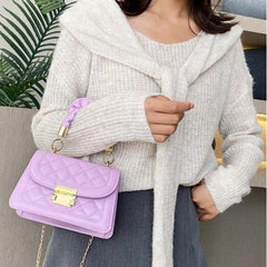 Diamond Quilted Chain Bag