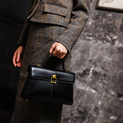 Retro Luxury Women's Small Square Bag for Commuting