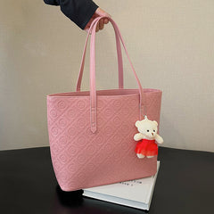 Large-capacity portable tote bag