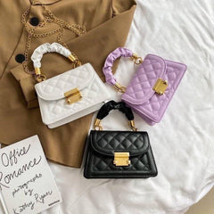 Shoulder Messenger Bag with Chain Strap