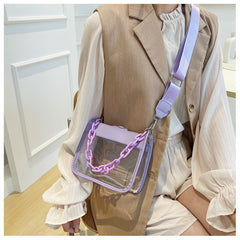 Single-shoulder chain hand-held crossbody bag