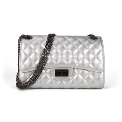 2025 New European and American Fashion Trendy Diamond Plaid Chain Bag Chanel Style Women's Bag Shoulder Crossbody Bag Women's Bag Small Bag