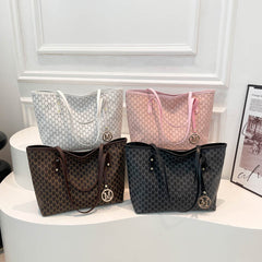 PU Large-Capacity Women's Shoulder Bag