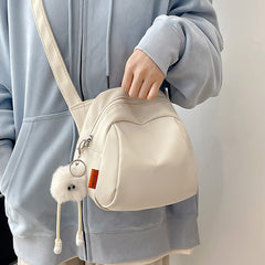 Women's Bag Casual Slanting Cross Bag Small Fresh Student Simple Solid Color Shoulder Bag