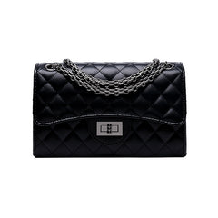 2025 New European and American Fashion Trendy Diamond Plaid Chain Bag Chanel Style Women's Bag Shoulder Crossbody Bag Women's Bag Small Bag