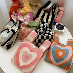 Handbag with a crossbody strap