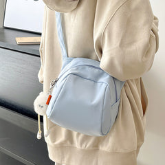 Women's Bag Casual Slanting Cross Bag Small Fresh Student Simple Solid Color Shoulder Bag