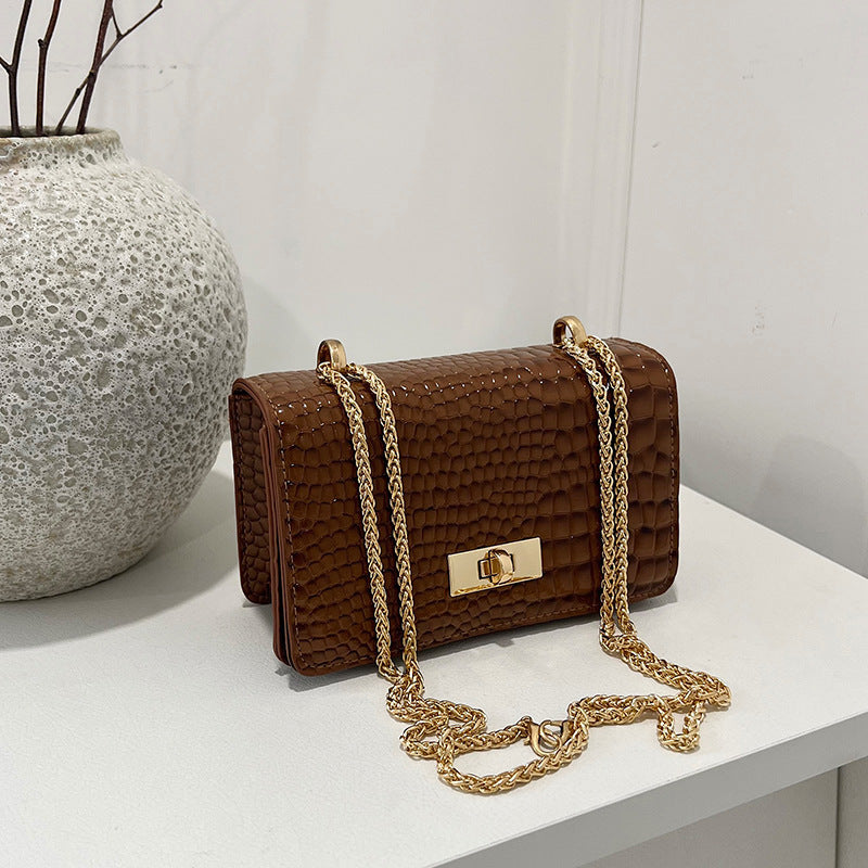 Fashion Retro Small Square Crossbody Bag