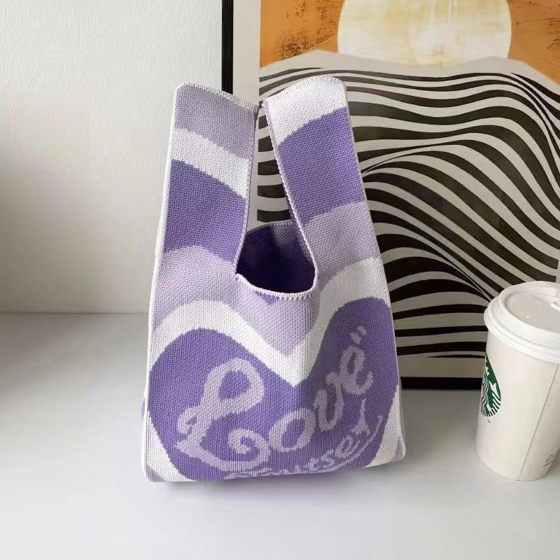 Handbag with a crossbody strap