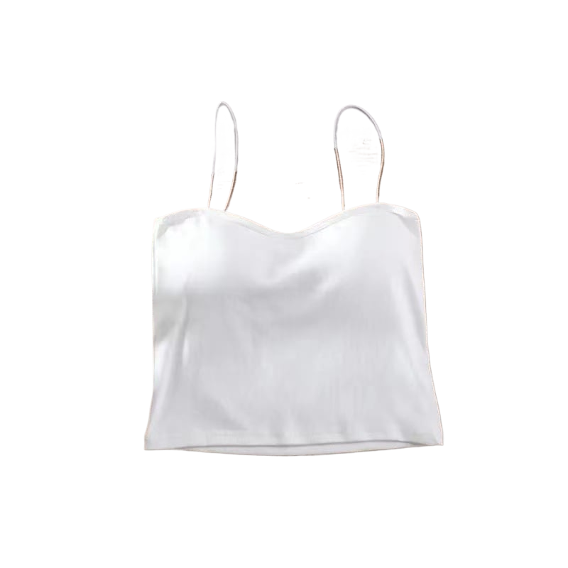 Summer Thin Oil Painting Girl Tank Top