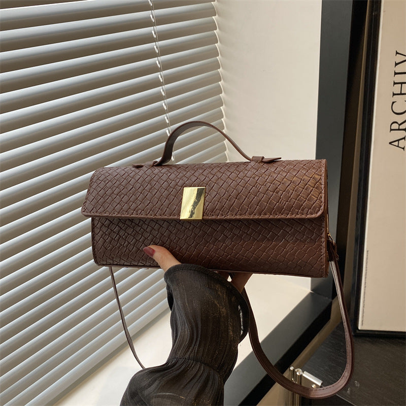 Single-Shoulder Baguette Bag