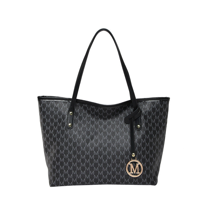 PU Large-Capacity Women's Shoulder Bag