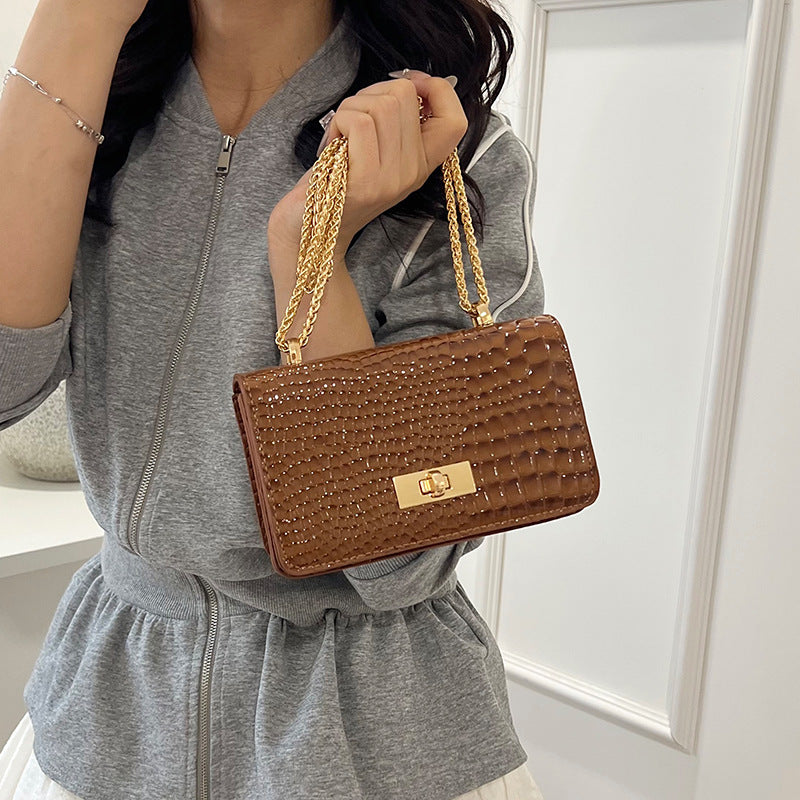 Fashion Retro Small Square Crossbody Bag