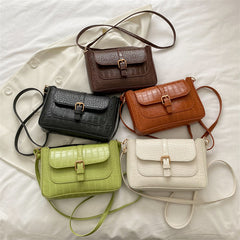 Retro PU Women's Shoulder Bag