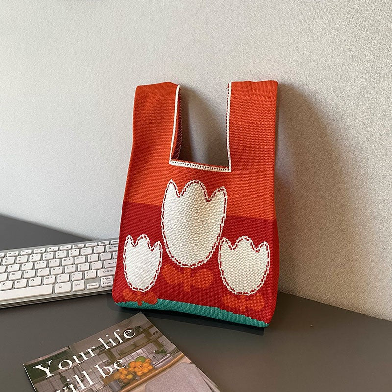 Handbag with a crossbody strap