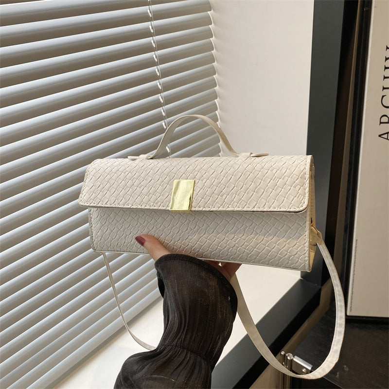 Single-Shoulder Baguette Bag