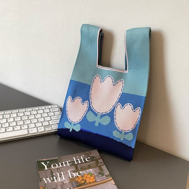 Handbag with a crossbody strap