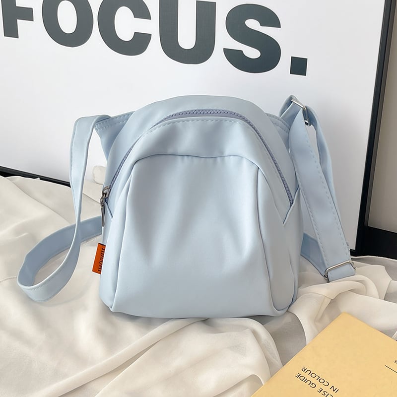 Women's Bag Casual Slanting Cross Bag Small Fresh Student Simple Solid Color Shoulder Bag