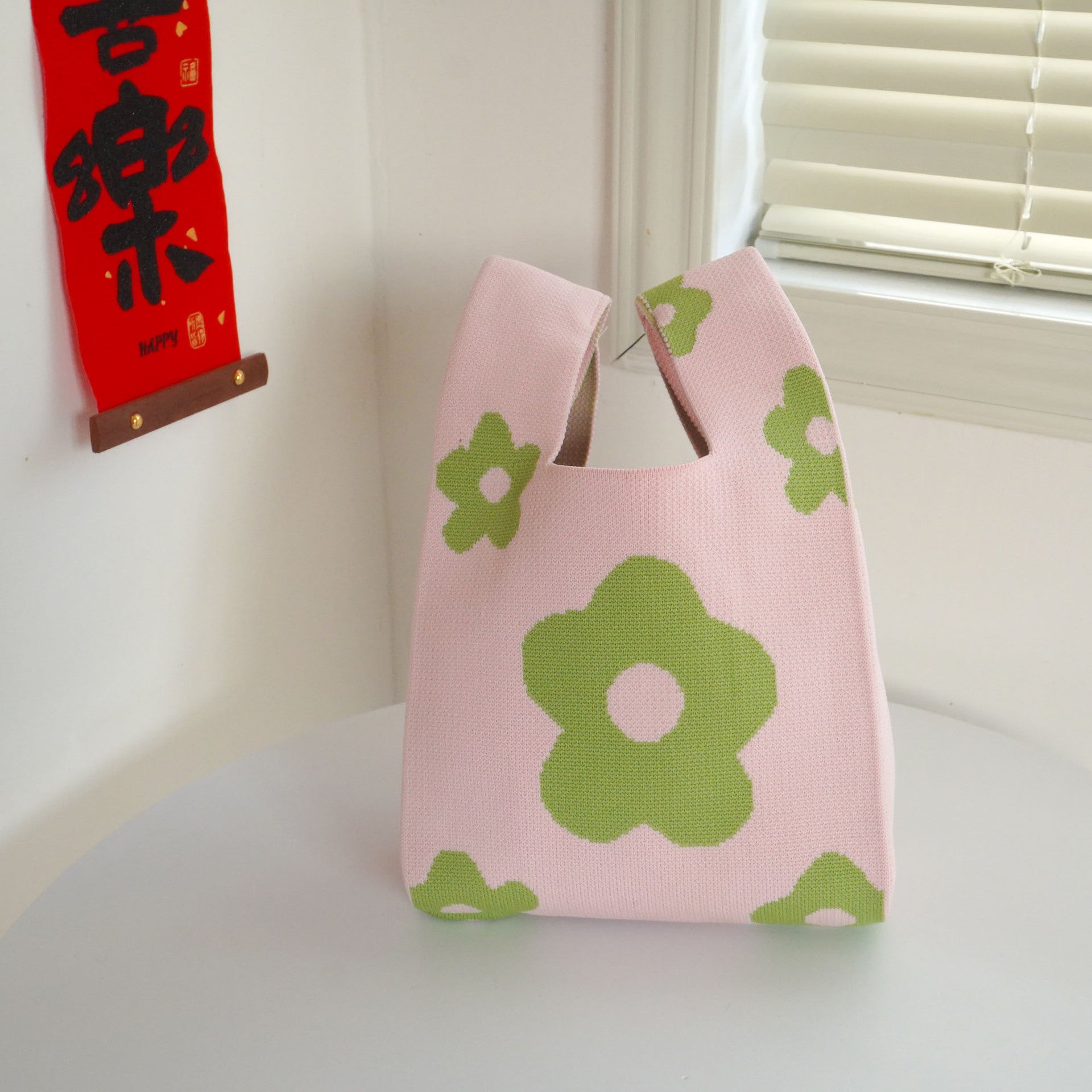 Handbag with a crossbody strap
