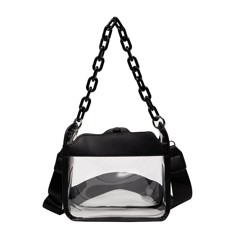 Single-shoulder chain hand-held crossbody bag