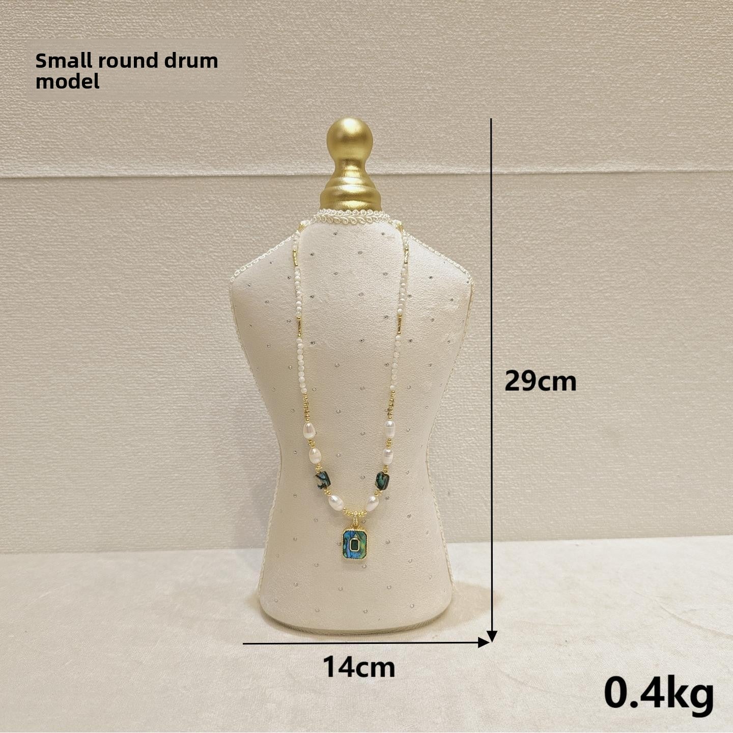Metal Velvet Jewelry Display Rack