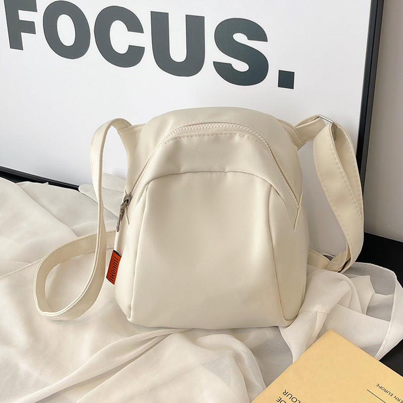 Women's Bag Casual Slanting Cross Bag Small Fresh Student Simple Solid Color Shoulder Bag